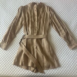 Linen Karina Grimaldi Romper
